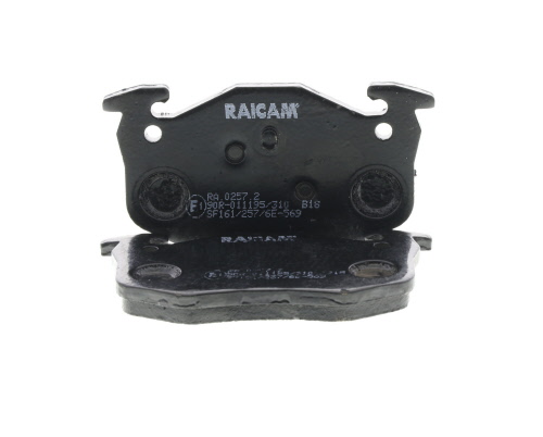Jeu de 4 plaquettes de frein Raicam RA.0257.2