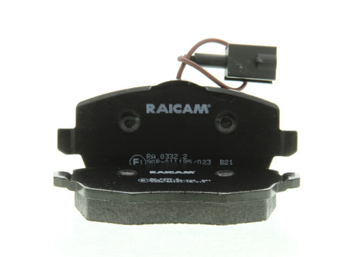 Jeu de 4 plaquettes de frein Raicam RA.0332.2