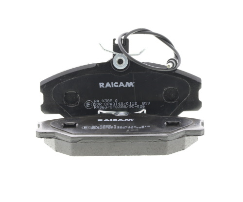 Jeu de 4 plaquettes de frein Raicam RA.0388.0