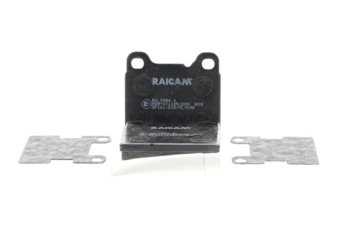 Jeu de 4 plaquettes de frein Raicam RA.0584.0