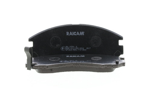 Jeu de 4 plaquettes de frein Raicam RA.0591.0