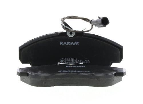 Jeu de 4 plaquettes de frein Raicam RA.0618.1
