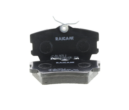 Jeu de 4 plaquettes de frein Raicam RA.0670.0