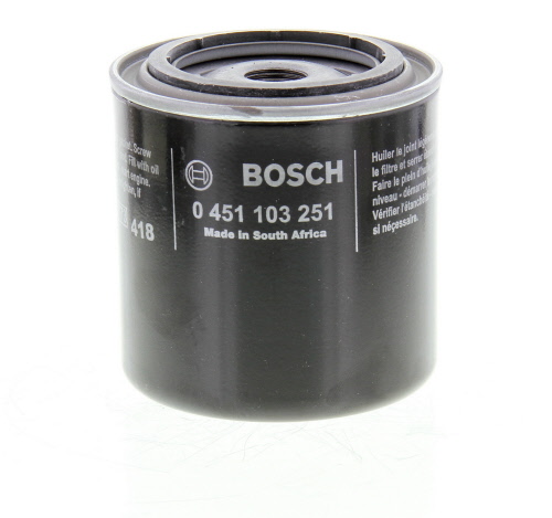 Filtre à huile BOSCH ref. 0 451 103 251