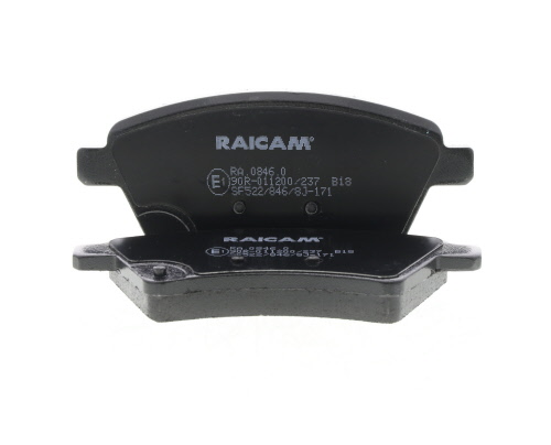 Jeu de 4 plaquettes de frein Raicam RA.0846.0