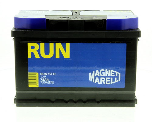 Batería (de coche) MAGNETI MARELLI 75.0 - ref. RUN75FD
