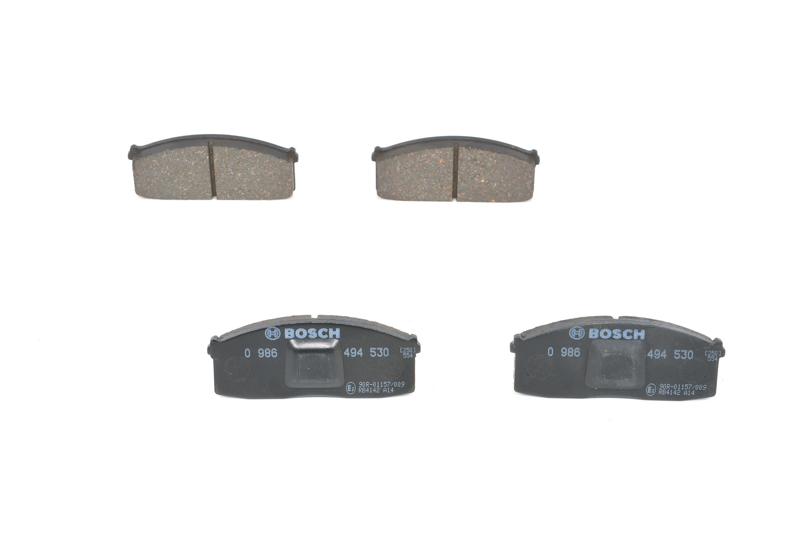 Jeu de 4 plaquettes de frein BOSCH ref. 0 986 494 530