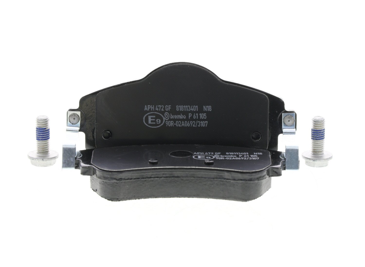 Jeu de 4 plaquettes de frein BREMBO P 61 105