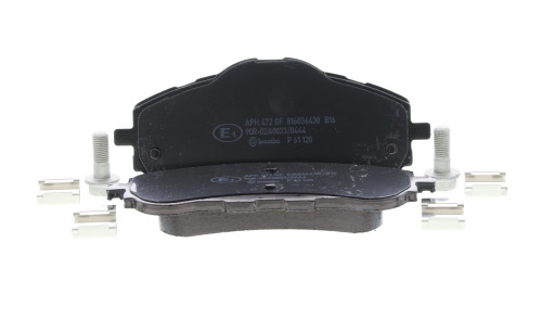 Jeu de 4 plaquettes de frein BREMBO P 61 120