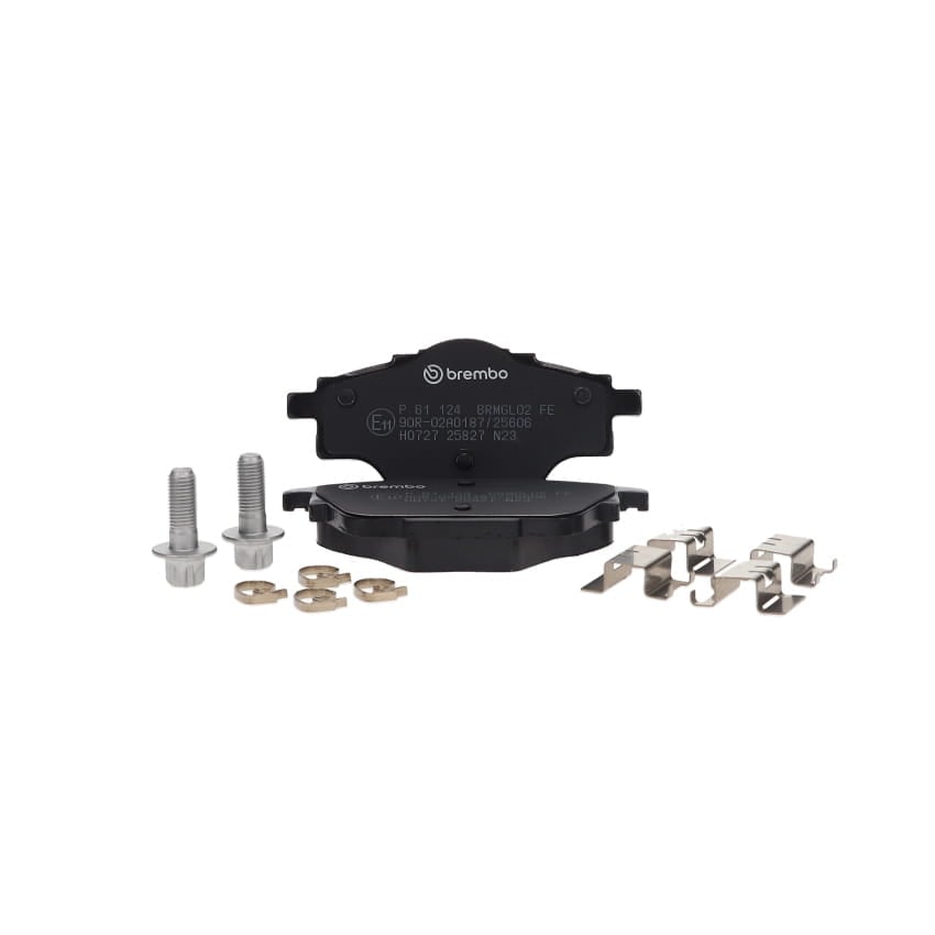 Jogo de 4 pastilhas de travão BREMBO ref. P 61 124
