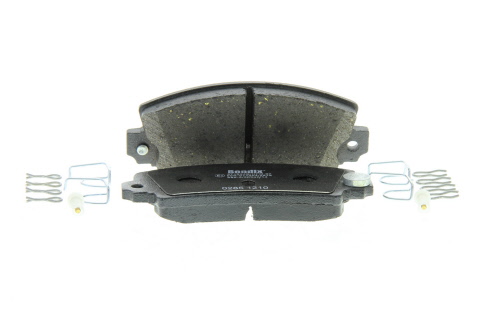 Jeu de 4 plaquettes de frein BENDIX 571224B