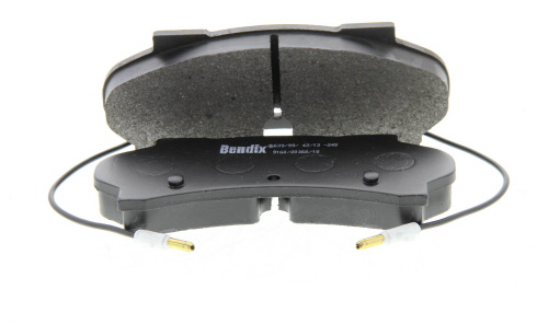 Jeu de 4 plaquettes de frein BENDIX 571340B