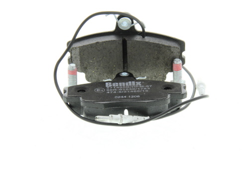 Jeu de 4 plaquettes de frein BENDIX 571405B