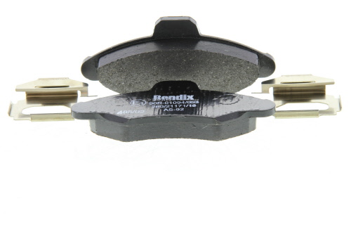 Jeu de 4 plaquettes de frein BENDIX 571725B