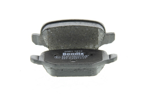 Jeu de 4 plaquettes de frein BENDIX 573014B