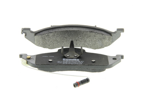 Jeu de 4 plaquettes de frein BENDIX 573034B