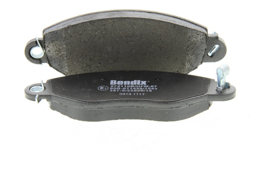 Jeu de 4 plaquettes de frein BENDIX 573110B