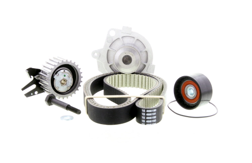 Pompe à eau + kit de courroie de distribution HUTCHINSON S.A. KH 493WP54