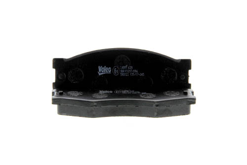Jeu de 4 plaquettes de frein VALEO 598123