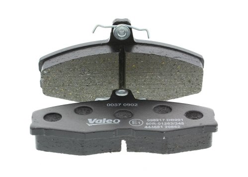 Jeu de 4 plaquettes de frein VALEO 598217