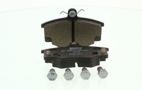 Jeu de 4 plaquettes de frein VALEO 598219