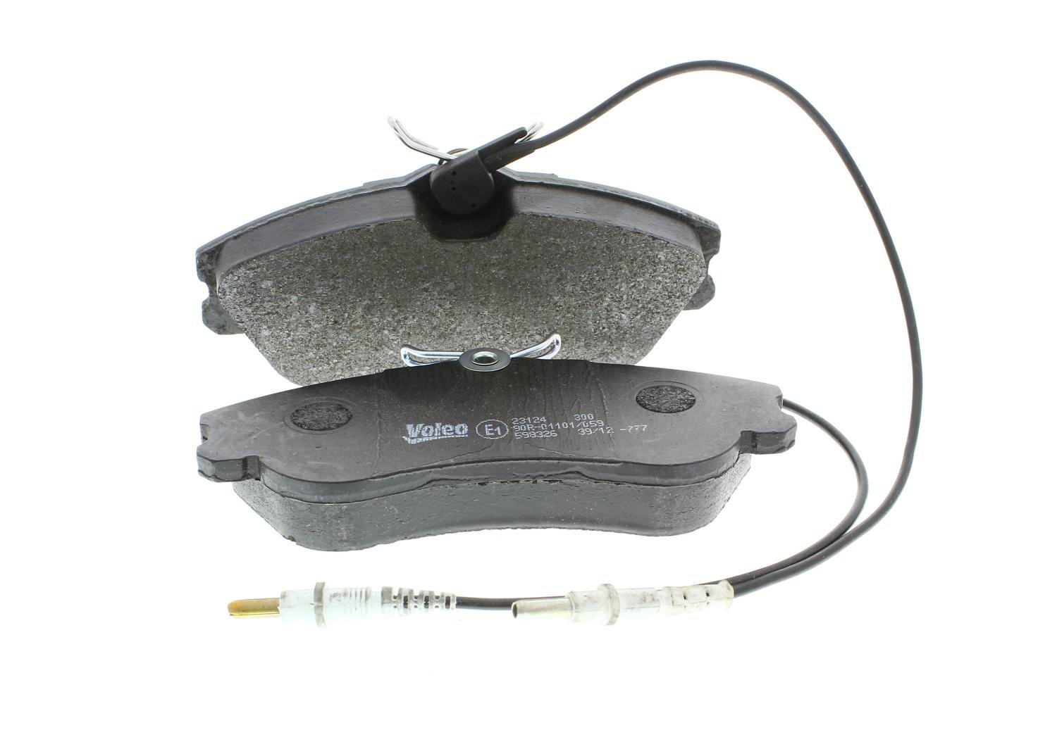 Jeu de 4 plaquettes de frein VALEO 598326