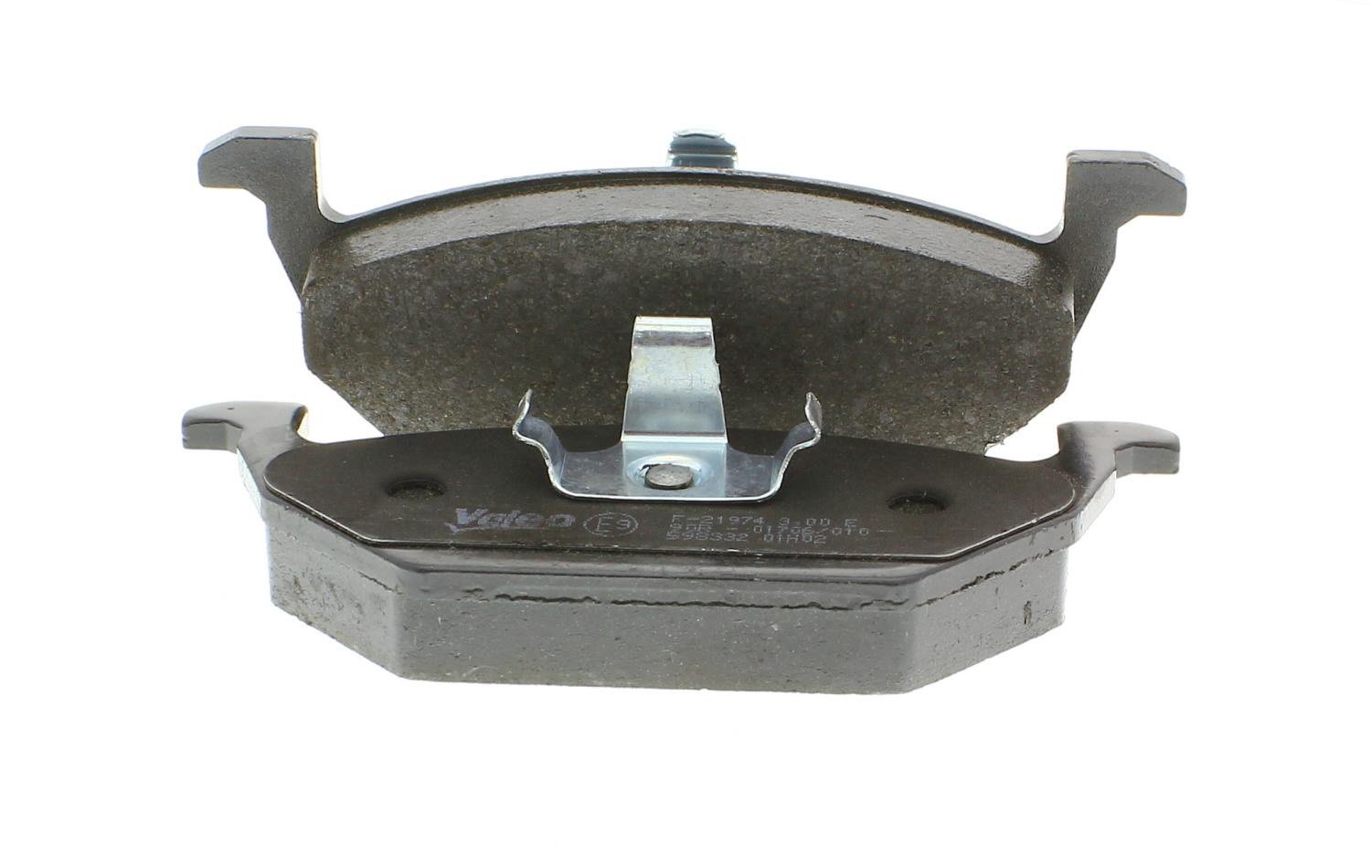 Jeu de 4 plaquettes de frein VALEO 598332