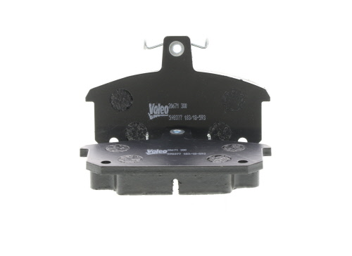 Jeu de 4 plaquettes de frein VALEO 598377