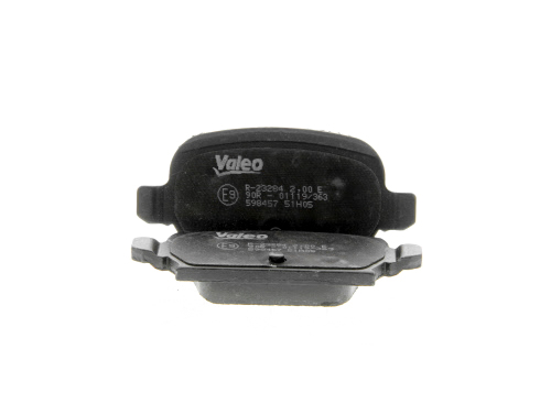 Jeu de 4 plaquettes de frein VALEO 598457