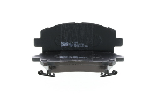 Jeu de 4 plaquettes de frein VALEO 598530