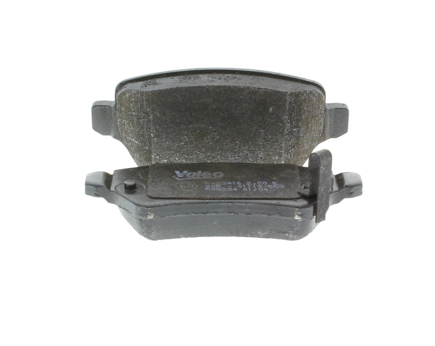 Jeu de 4 plaquettes de frein VALEO 598584