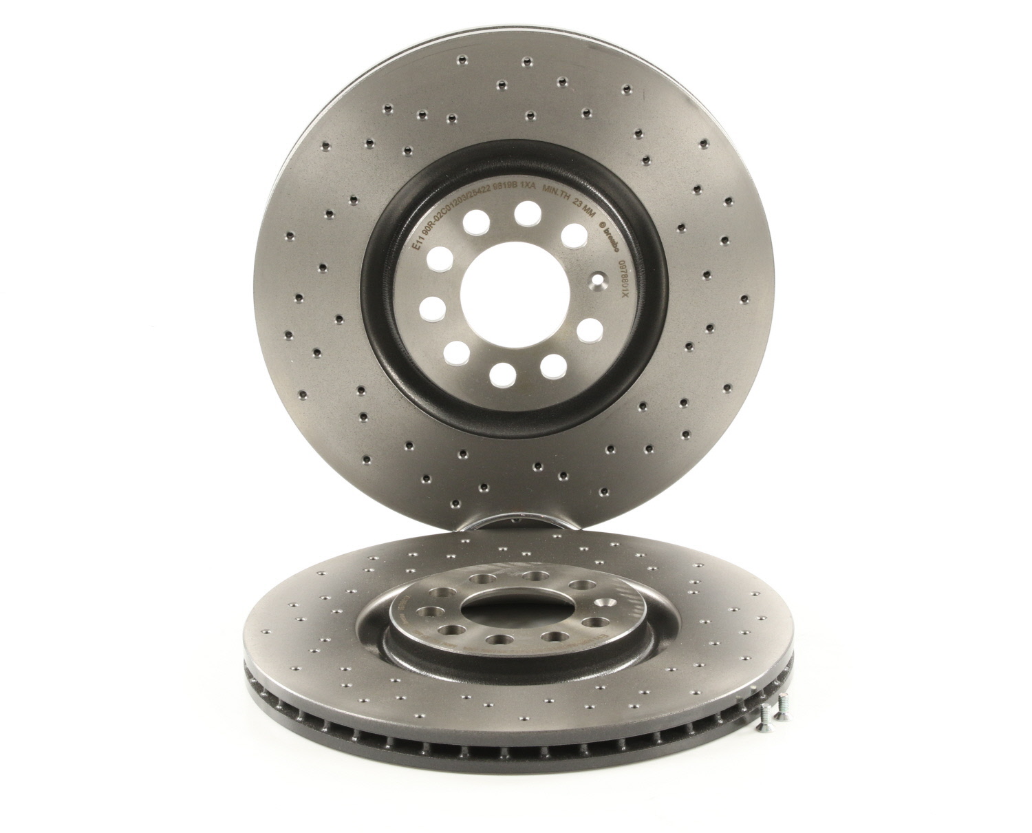 Jeu de 2 disques de frein BREMBO 09.7880.1X