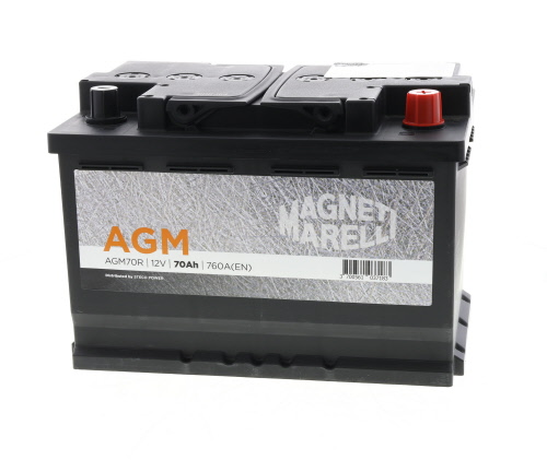 Batterie MAGNETI MARELLI 70 Ah - AGM70R - ref. 069070760009 au meilleur  prix - Oscaro