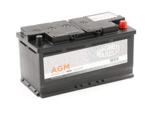 Batterie MAGNETI MARELLI 95 Ah - AGM95R - ref. 069095850009 au meilleur prix  - Oscaro