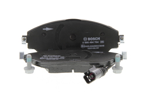 Jeu de 4 plaquettes de frein BOSCH ref. 0 986 494 704