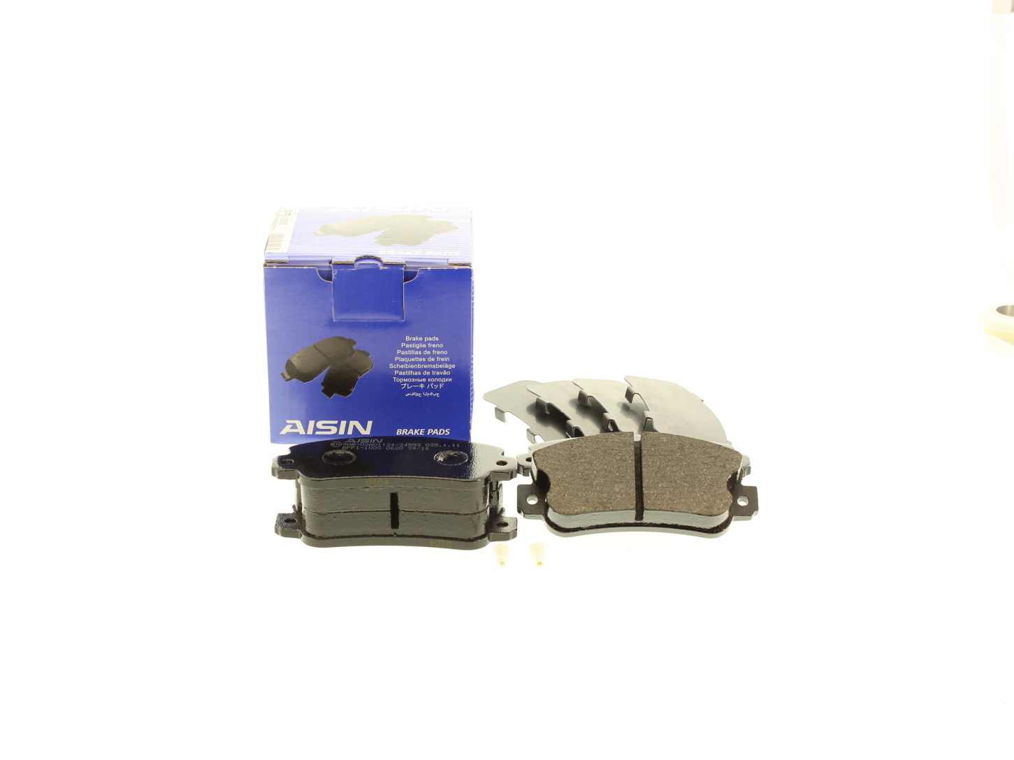 Jeu de 4 plaquettes de frein AISIN ref. BPFI-1005