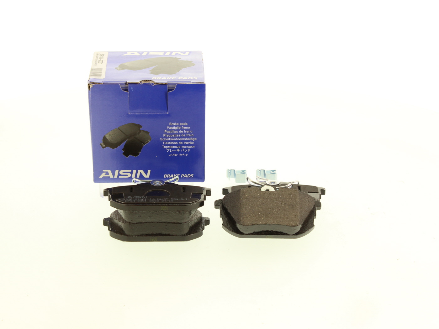 Jeu de 4 plaquettes de frein AISIN ref. BPSM-2001