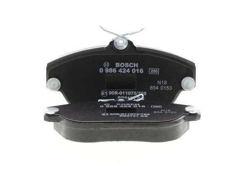 Jeu de 4 plaquettes de frein BOSCH ref. 0 986 424 016
