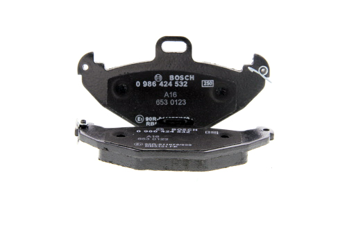 Jeu de 4 plaquettes de frein BOSCH 0 986 424 532