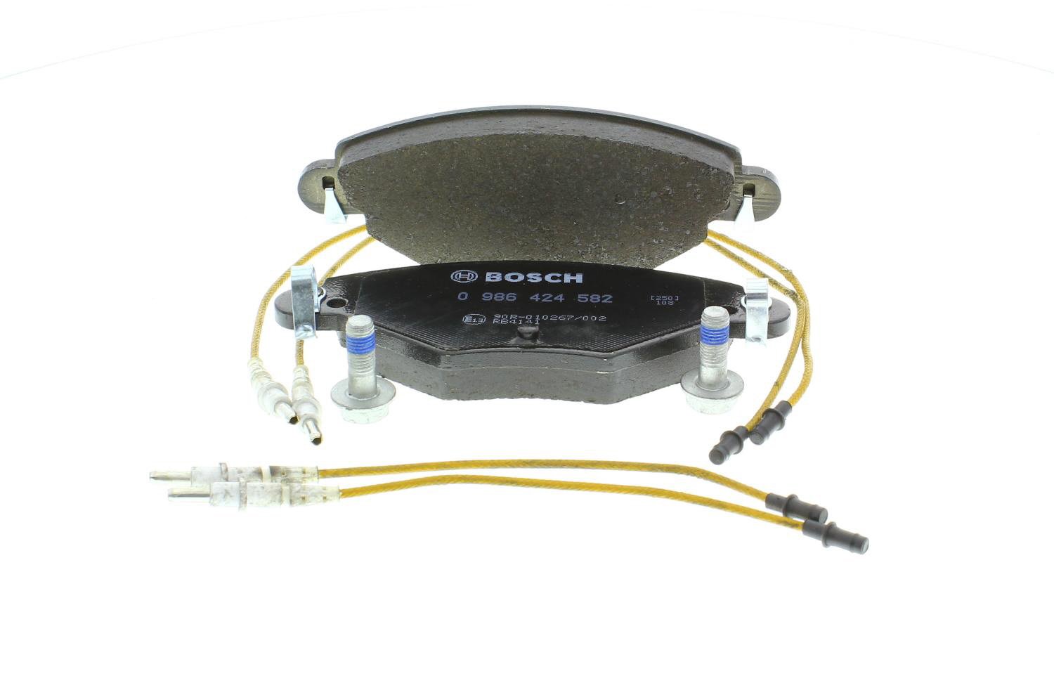 Jeu de 4 plaquettes de frein BOSCH 0 986 424 582