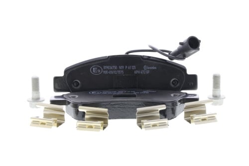 Jeu de 4 plaquettes de frein BREMBO ref. P 61 125