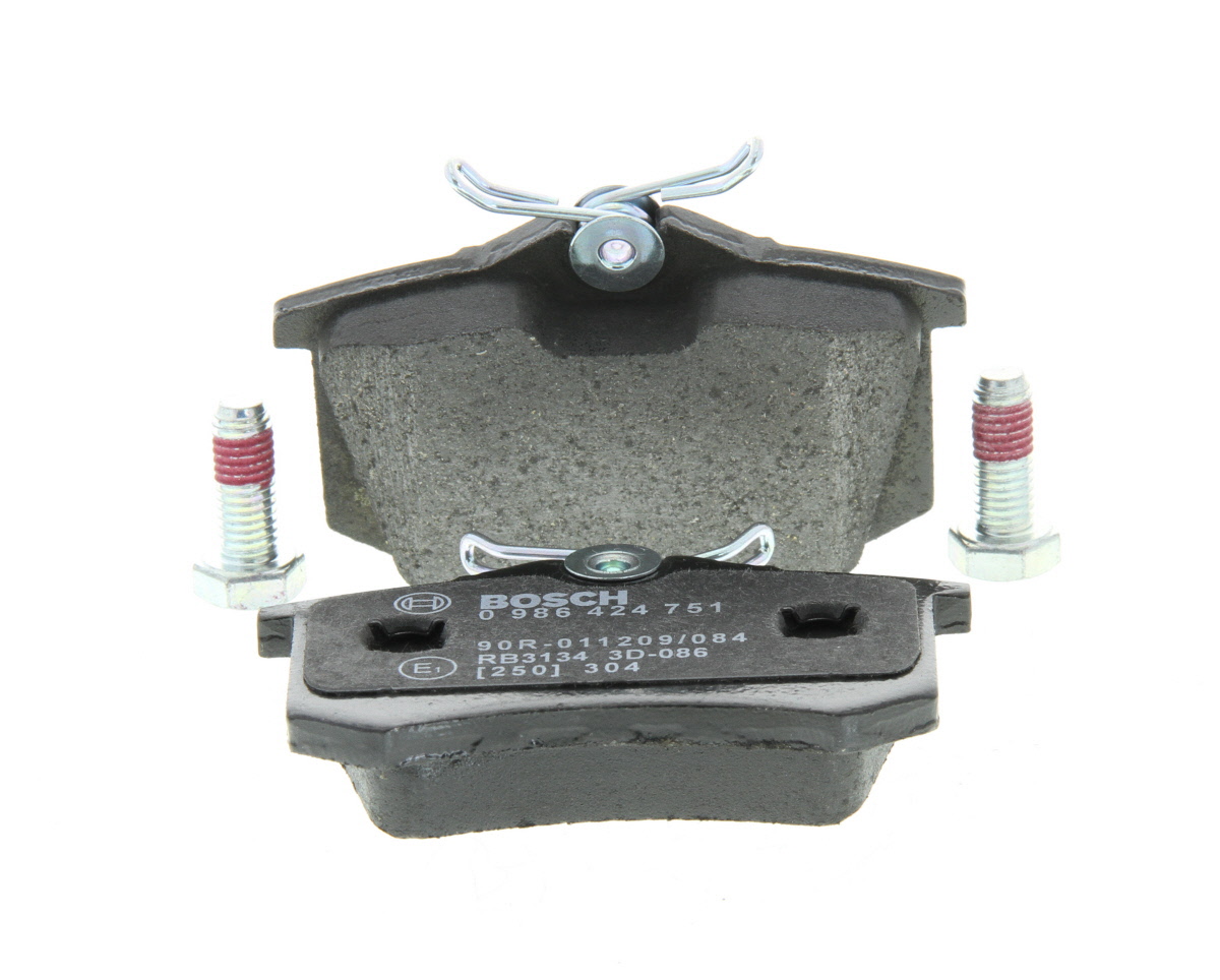 Jeu de 4 plaquettes de frein BOSCH 0 986 424 751