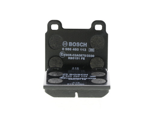 Jeu de 4 plaquettes de frein BOSCH ref. 0 986 460 113