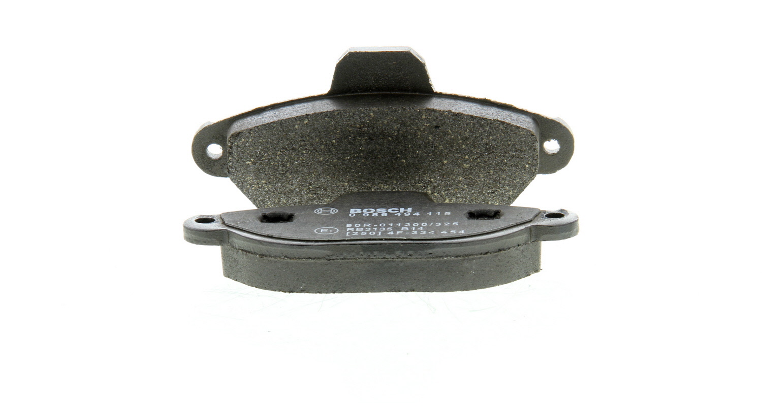 Jeu de 4 plaquettes de frein BOSCH 0 986 461 119