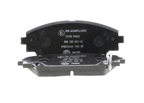 Jeu de 4 plaquettes de frein HELLA ref. 8DB 355 021-421
