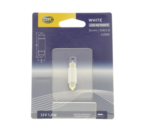 Lâmpadas LED Iluminação interior e sinalética HELLA LED RETROFIT - Sof.10W - ref. 8GL 178 560-551