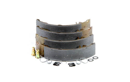 Jeu de 4 mâchoires de frein (Garniture de frein à tambour) BOSCH 0 986 487 032