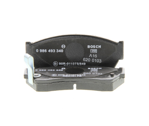 Jeu de 4 plaquettes de frein BOSCH 0 986 493 340