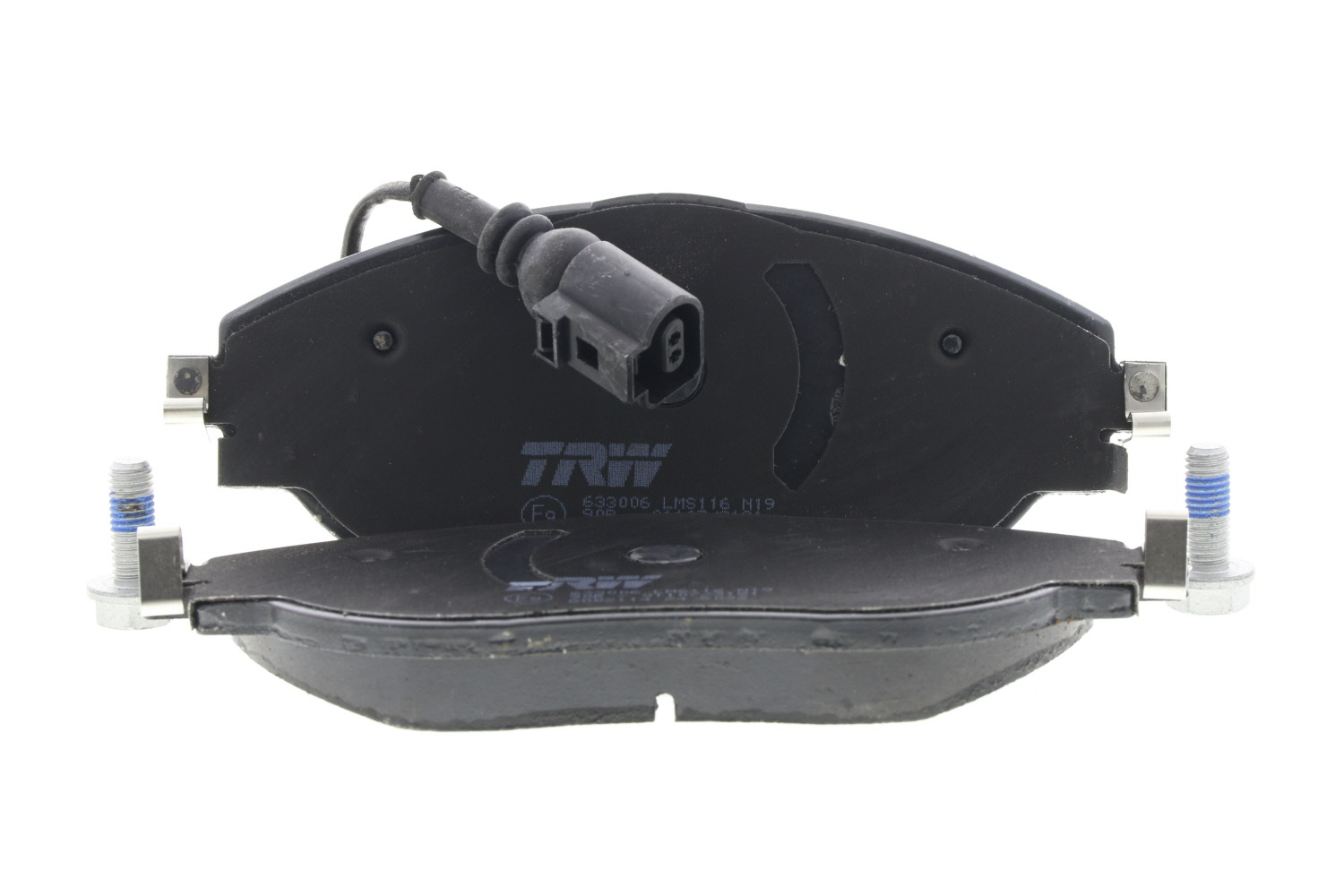 Jeu de 4 plaquettes de frein TRW GDB2114