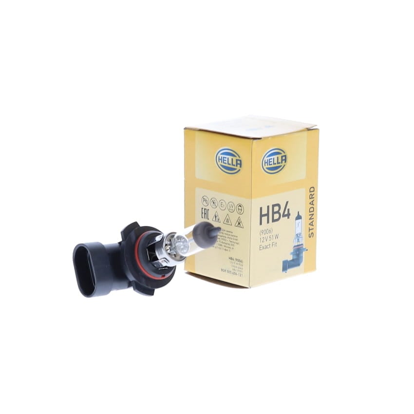 Lampadina Alogena HELLA HB3 12V 60W - Standard, P20d, Per Auto, Scatola Da 1 - Foto 8